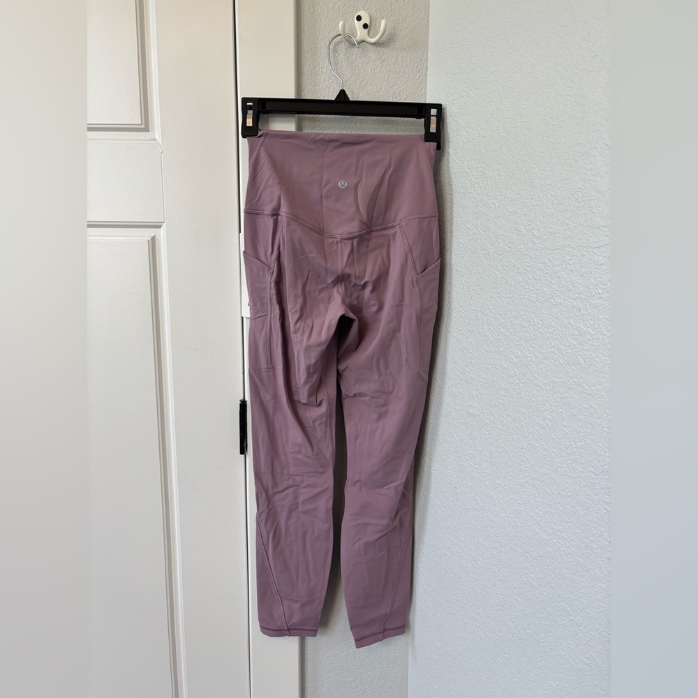 NWT!🍋🍋Lululemon Align HR Pant with Pockets 25”🍋🍋. Size 4. Color Lavender Lux. - Picture 10 of 16